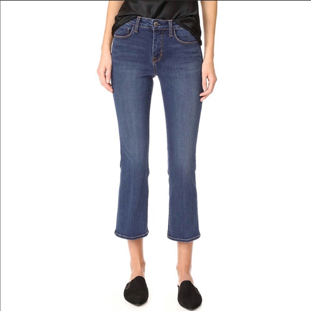 NWT L’AGENCE Serena crop baby flare  jeans Sz 30